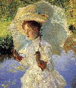 Sargent Morning Walk Detail John Singer Sargent